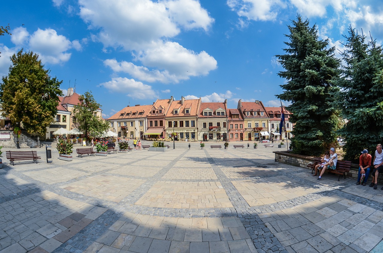 Sandomierz Rynek Starego Miasta